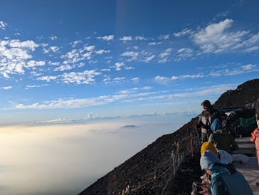 富士山吉田ルート（山梨県）に投稿された画像（2025/7/10）