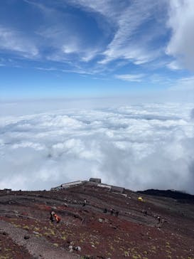富士山吉田ルート（山梨県）に投稿された画像（2025/7/12）