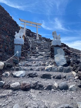 富士山吉田ルート（山梨県）に投稿された画像（2025/7/12）