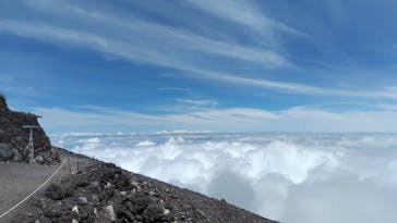 富士山吉田ルート（山梨県）に投稿された画像（2025/7/12）