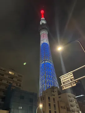 東京スカイツリーに投稿された画像（2025/7/13）