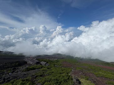 富士山吉田ルート（山梨県）に投稿された画像（2025/7/13）