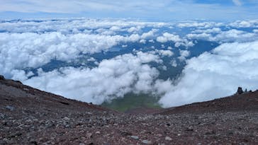 富士山吉田ルート（山梨県）に投稿された画像（2025/7/18）