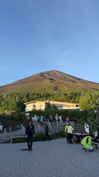 富士山吉田ルート（山梨県）に投稿された画像（2025/7/19）