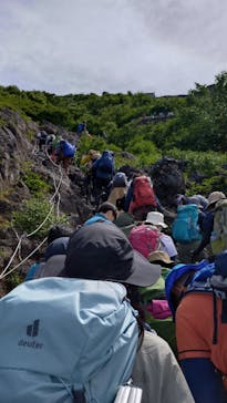 富士山吉田ルート（山梨県）に投稿された画像（2025/7/19）