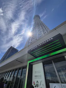 東京スカイツリーに投稿された画像（2025/7/20）