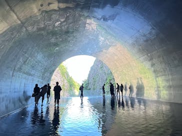 清津峡渓谷トンネルに投稿された画像（2025/7/21）