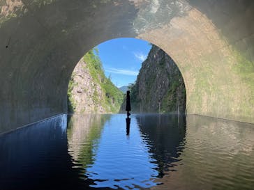 清津峡渓谷トンネルに投稿された画像（2025/7/21）
