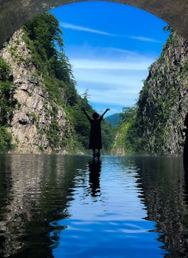 清津峡渓谷トンネルに投稿された画像（2025/7/21）