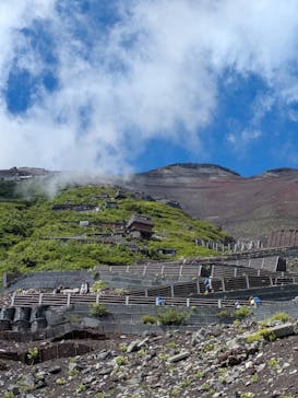 富士山吉田ルート（山梨県）に投稿された画像（2025/7/21）