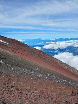 富士山吉田ルート（山梨県）に投稿された画像（2025/7/22）