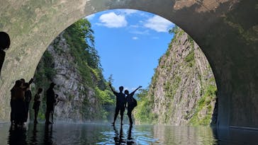 清津峡渓谷トンネルに投稿された画像（2025/7/22）