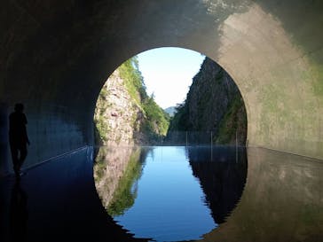 清津峡渓谷トンネルに投稿された画像（2025/7/23）