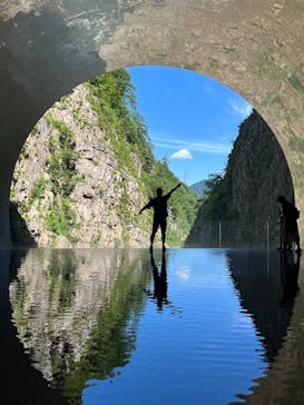 清津峡渓谷トンネルに投稿された画像（2025/7/23）