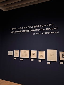 トーベとムーミン展～とっておきのものを探しに～ @森アーツセンターギャラリーに投稿された画像（2025/7/24）