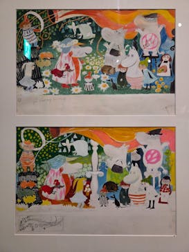 トーベとムーミン展～とっておきのものを探しに～ @森アーツセンターギャラリーに投稿された画像（2025/7/25）
