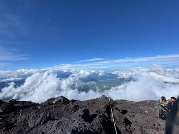 富士山吉田ルート（山梨県）に投稿された画像（2025/7/25）