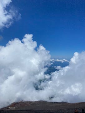 富士山吉田ルート（山梨県）に投稿された画像（2025/7/25）