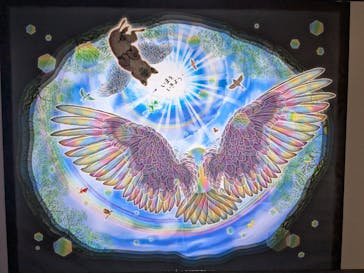 旅する光の切り絵展 ～くうそうって、まほうだよ～に投稿された画像（2025/7/26）