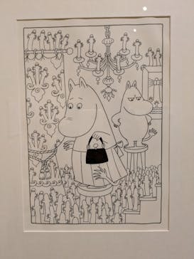 トーベとムーミン展～とっておきのものを探しに～ @森アーツセンターギャラリーに投稿された画像（2025/7/26）