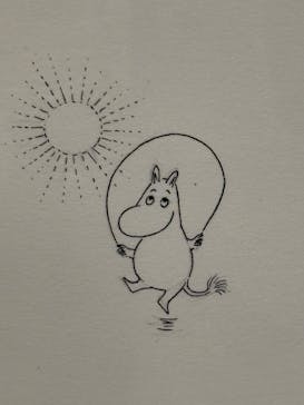 トーベとムーミン展～とっておきのものを探しに～ @森アーツセンターギャラリーに投稿された画像（2025/7/27）