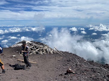 富士山吉田ルート（山梨県）に投稿された画像（2025/7/28）