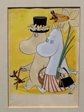 トーベとムーミン展～とっておきのものを探しに～ @森アーツセンターギャラリーに投稿された画像（2025/7/29）