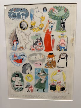 トーベとムーミン展～とっておきのものを探しに～ @森アーツセンターギャラリーに投稿された画像（2025/7/30）