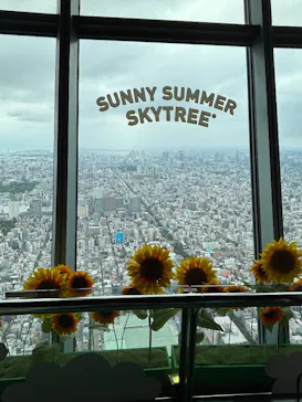 東京スカイツリーに投稿された画像（2025/8/1）