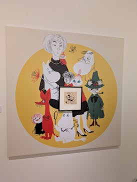 トーベとムーミン展～とっておきのものを探しに～ @森アーツセンターギャラリーに投稿された画像（2025/8/1）