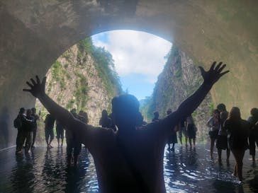 清津峡渓谷トンネルに投稿された画像（2025/8/2）