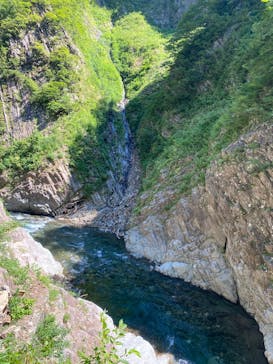 清津峡渓谷トンネルに投稿された画像（2025/8/2）