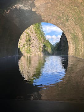 清津峡渓谷トンネルに投稿された画像（2025/8/3）