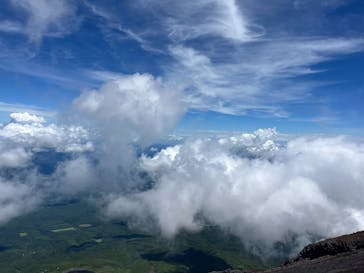 富士山吉田ルート（山梨県）に投稿された画像（2025/8/4）