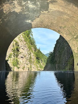 清津峡渓谷トンネルに投稿された画像（2025/8/4）