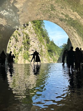 清津峡渓谷トンネルに投稿された画像（2025/8/4）