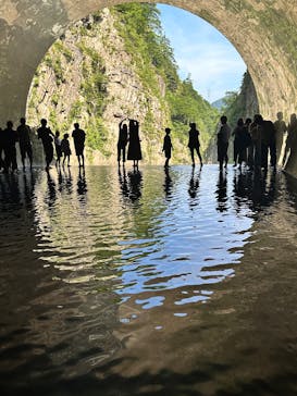 清津峡渓谷トンネルに投稿された画像（2025/8/4）