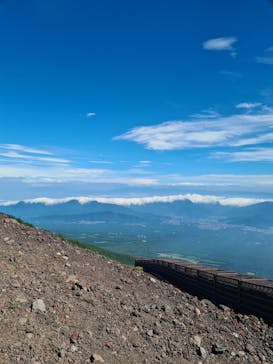富士山吉田ルート（山梨県）に投稿された画像（2025/8/5）