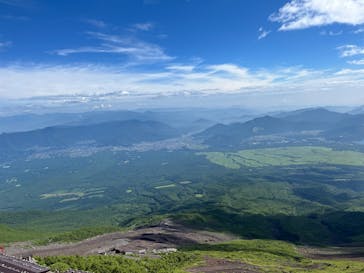 富士山吉田ルート（山梨県）に投稿された画像（2025/8/6）