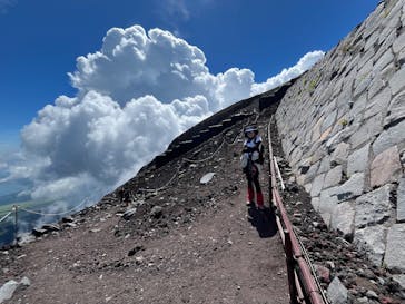 富士山吉田ルート（山梨県）に投稿された画像（2025/8/6）