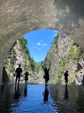 清津峡渓谷トンネルに投稿された画像（2025/8/7）