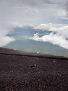 富士山吉田ルート（山梨県）に投稿された画像（2025/8/7）