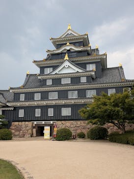 岡山城天守に投稿された画像（2025/8/9）