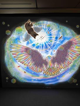 旅する光の切り絵展 ～くうそうって、まほうだよ～に投稿された画像（2025/8/10）