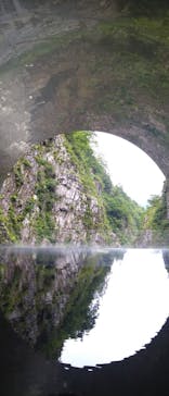 清津峡渓谷トンネルに投稿された画像（2025/8/10）