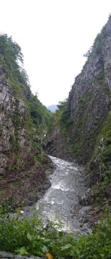 清津峡渓谷トンネルに投稿された画像（2025/8/10）