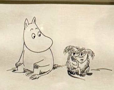 トーベとムーミン展～とっておきのものを探しに～ @森アーツセンターギャラリーに投稿された画像（2025/8/10）