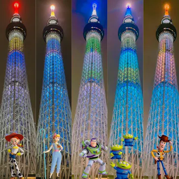 東京スカイツリーに投稿された画像（2025/8/10）
