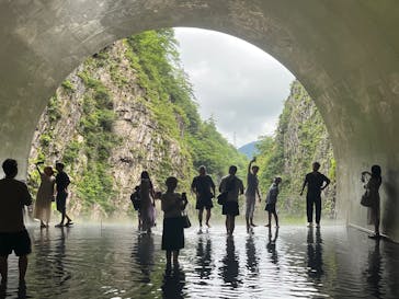 清津峡渓谷トンネルに投稿された画像（2025/8/11）