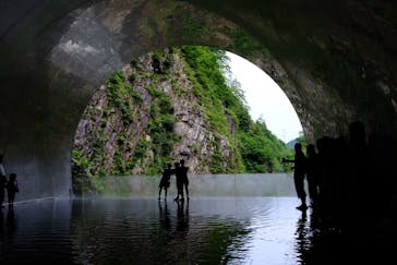清津峡渓谷トンネルに投稿された画像（2025/8/12）